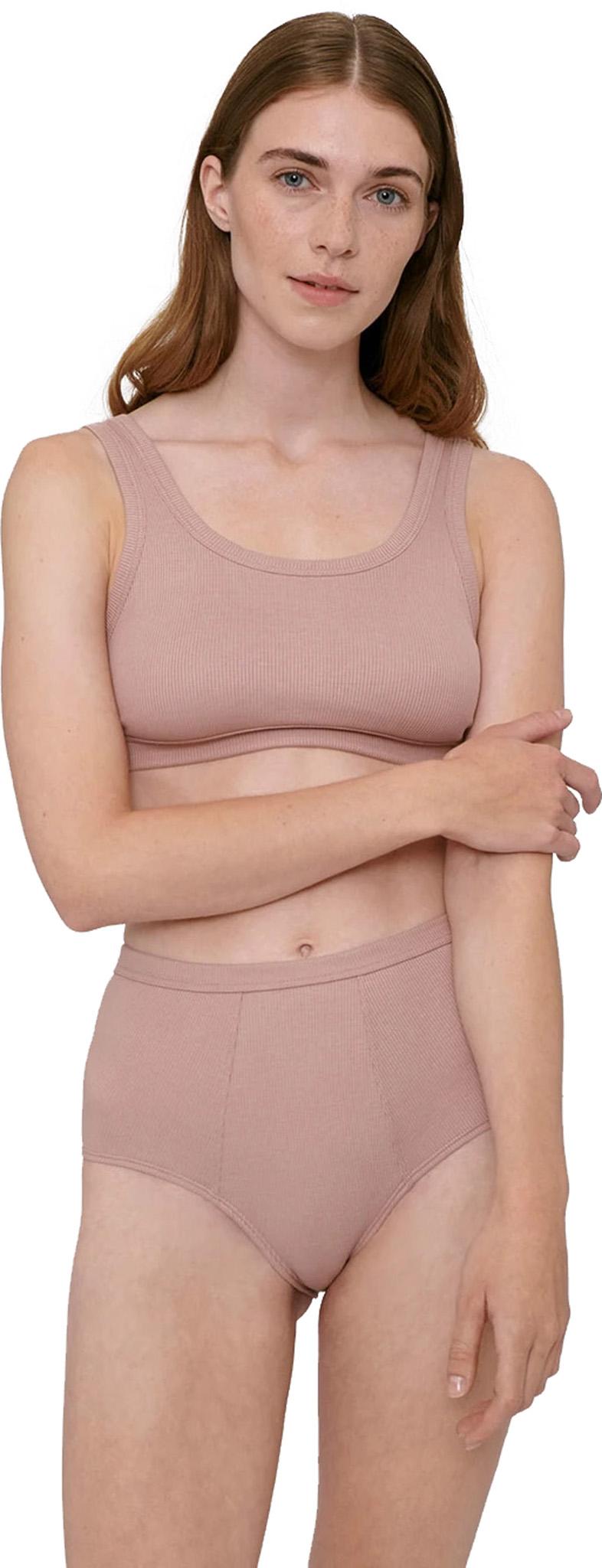 Product gallery image number 1 for product Organic Cotton 2-Pack Rib-Flex Super High-Rise Briefs - Women's