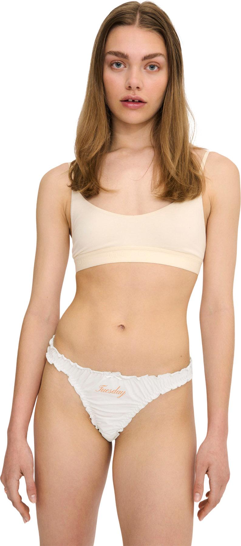 Product gallery image number 3 for product Core Ruffled Week-Pack Thong - Women's