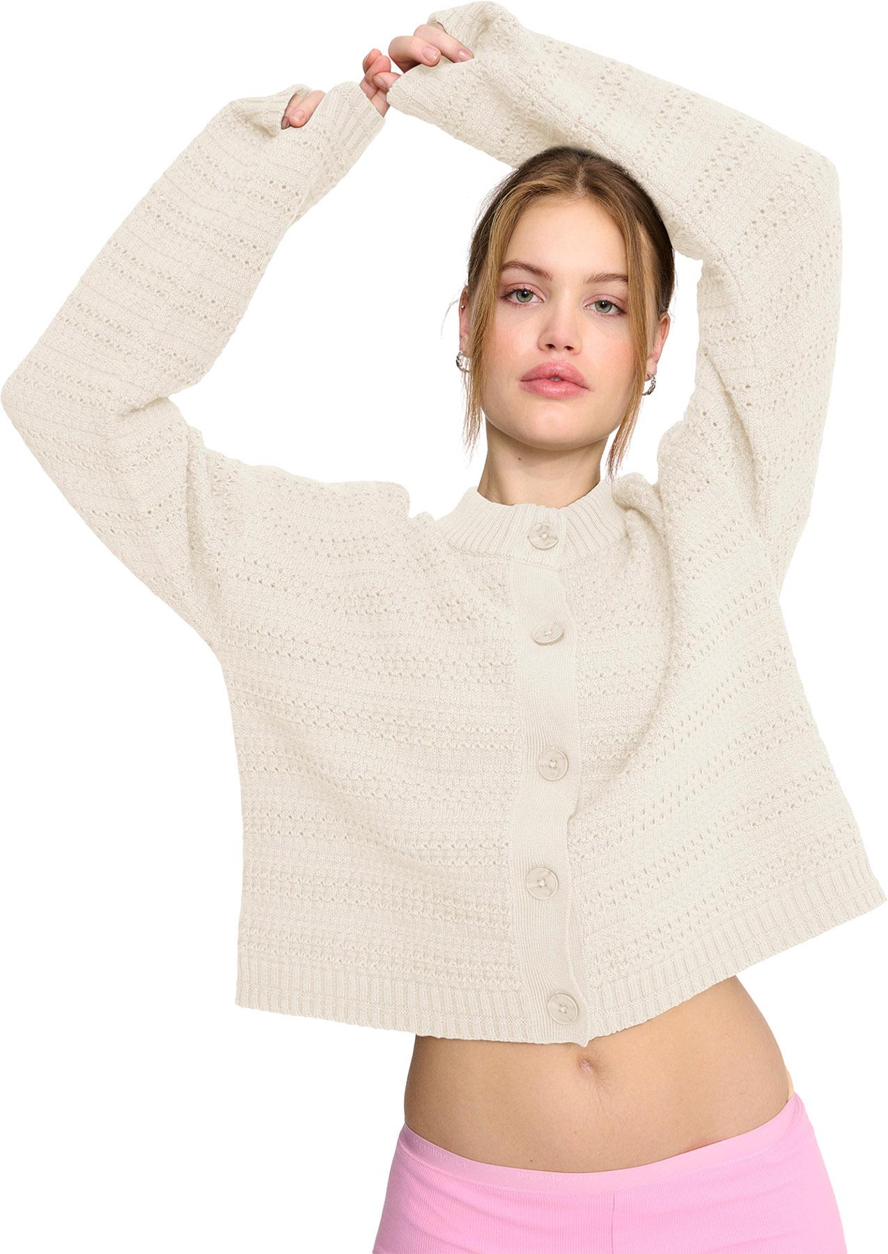 Image de produit pour Cardigan en tricot épais True Knit - Femme