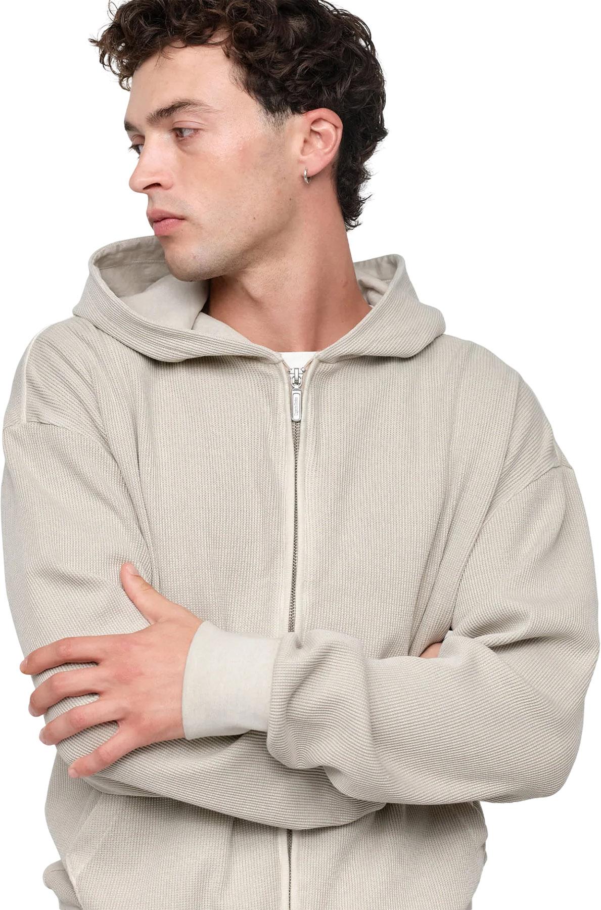 Product gallery image number 3 for product Waffle Zip Hoodie - Men's