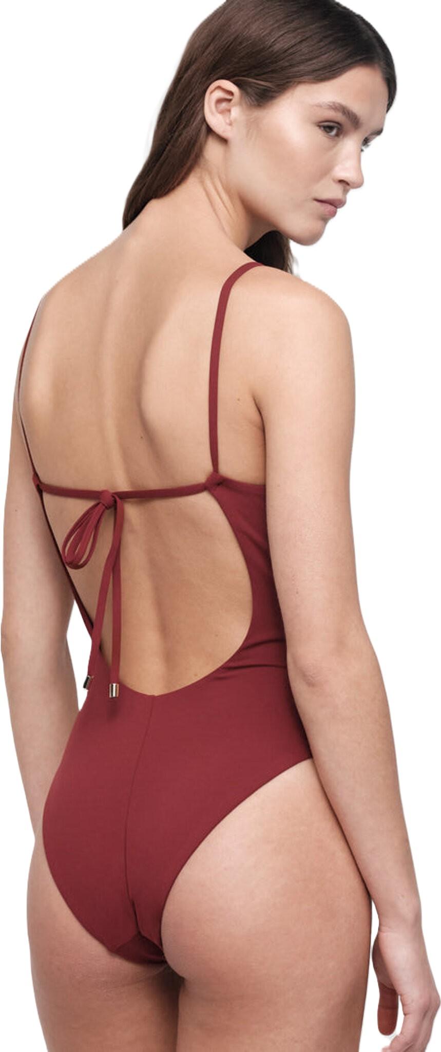 Product gallery image number 3 for product Swim Open Back One-Piece Swimsuit - Women's
