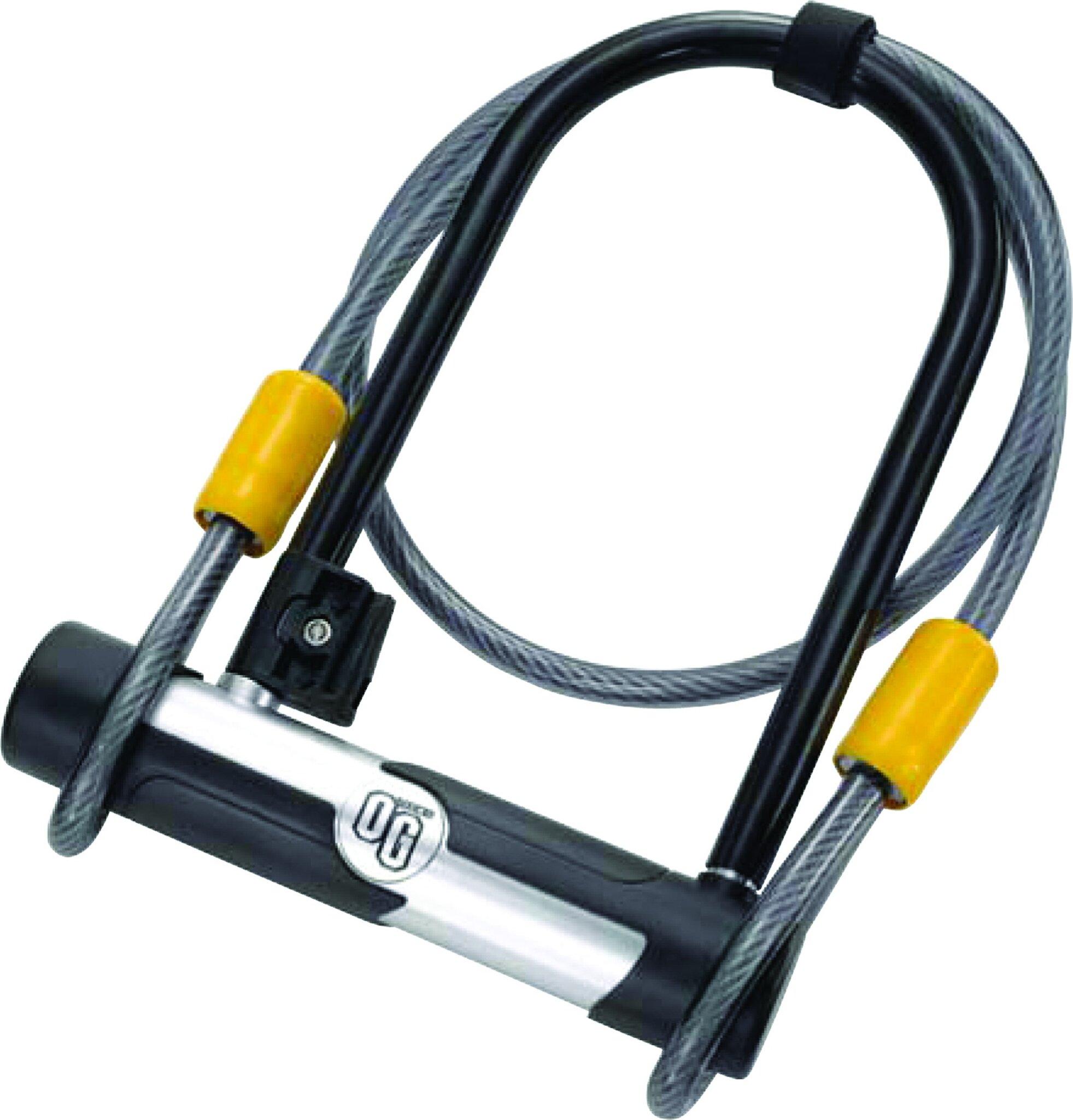 Product image for OG 5815 U-Lock with 4' cable - 106mm x 200mm