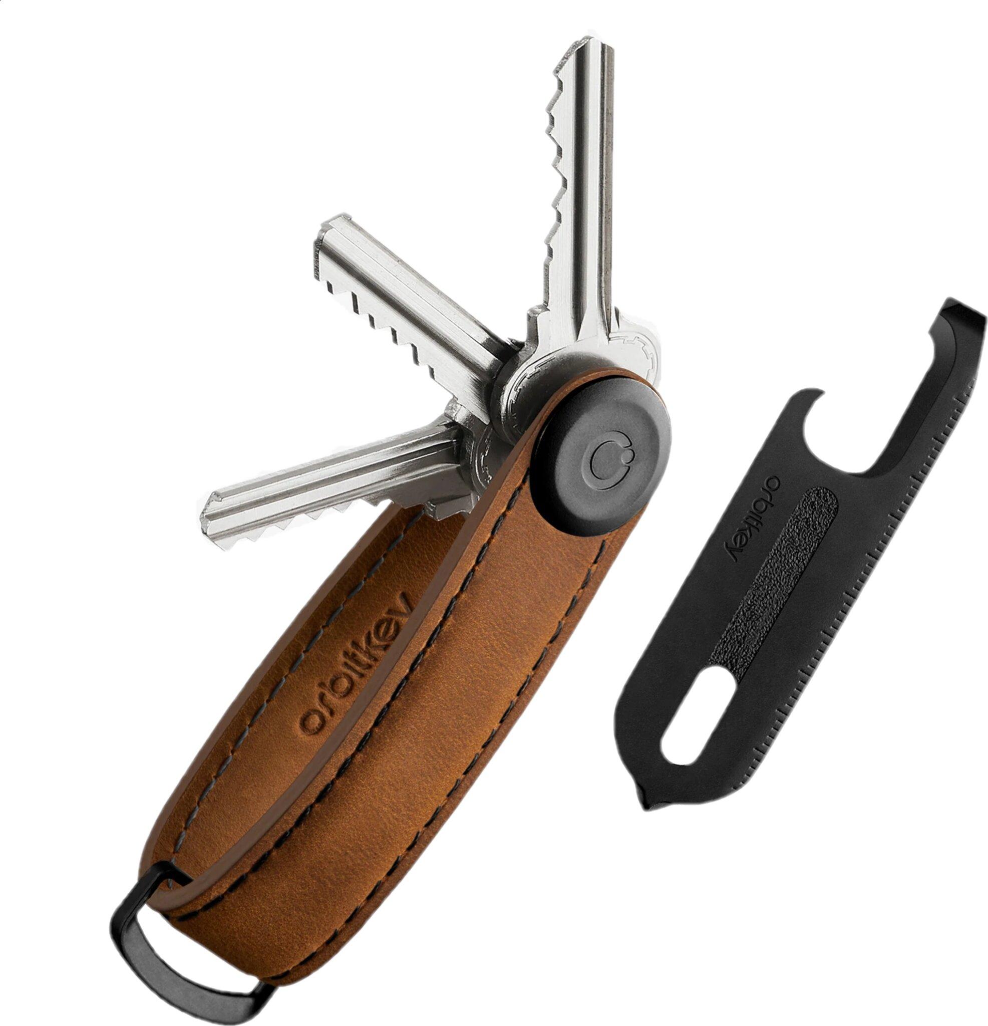 Product gallery image number 1 for product Chestnut Brown Crazy Horse Leather Key Organiser Set