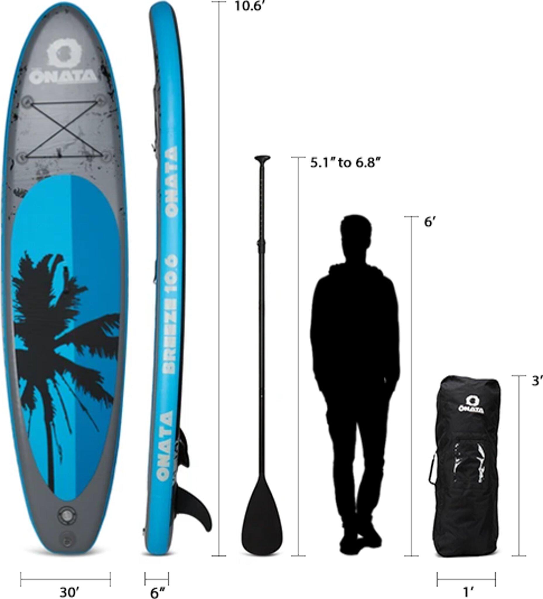 Product gallery image number 3 for product Breeze Inflatable Paddle Board - 10'6"