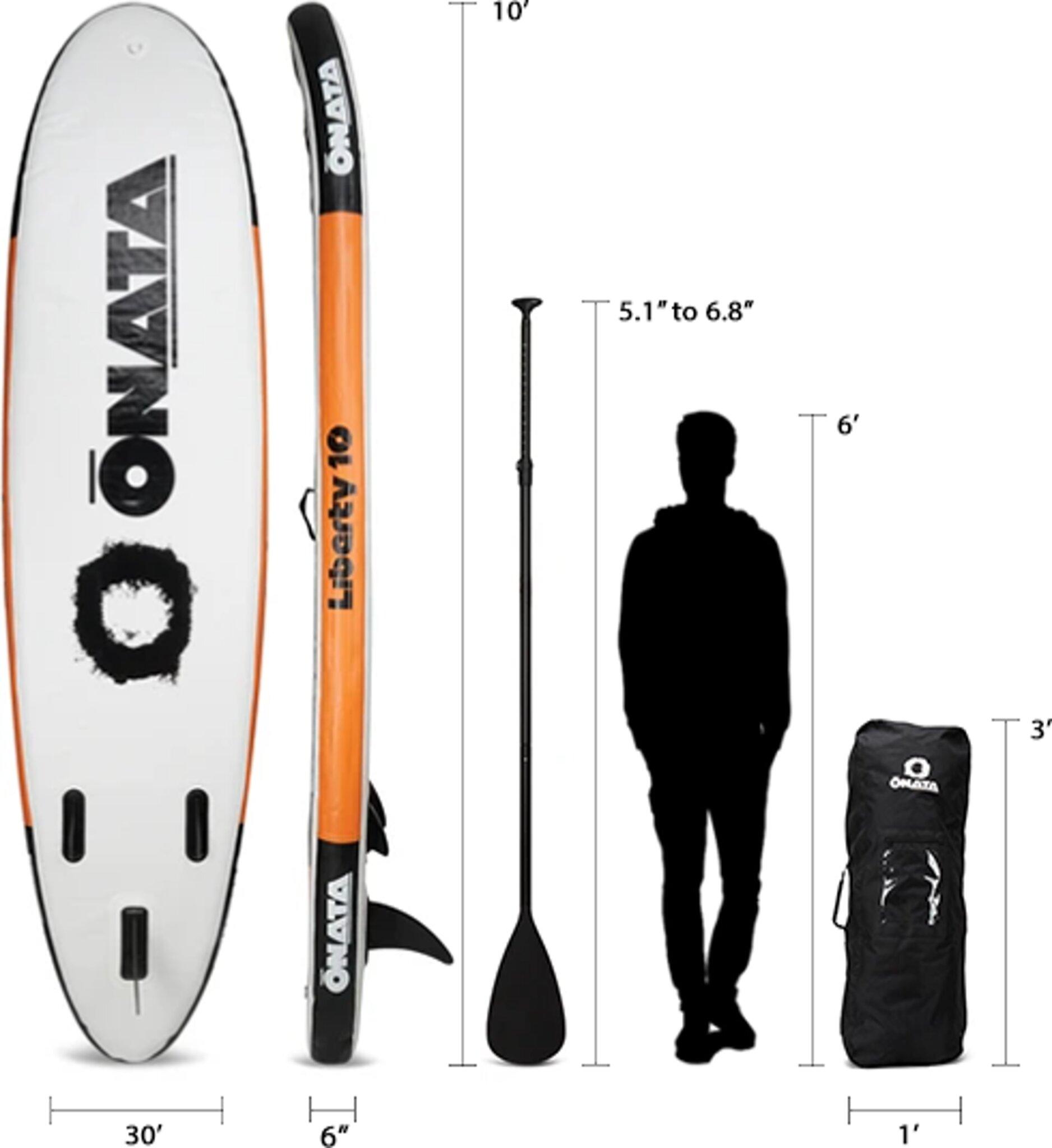 Product gallery image number 3 for product Liberty Inflatable Paddle Board - 10'