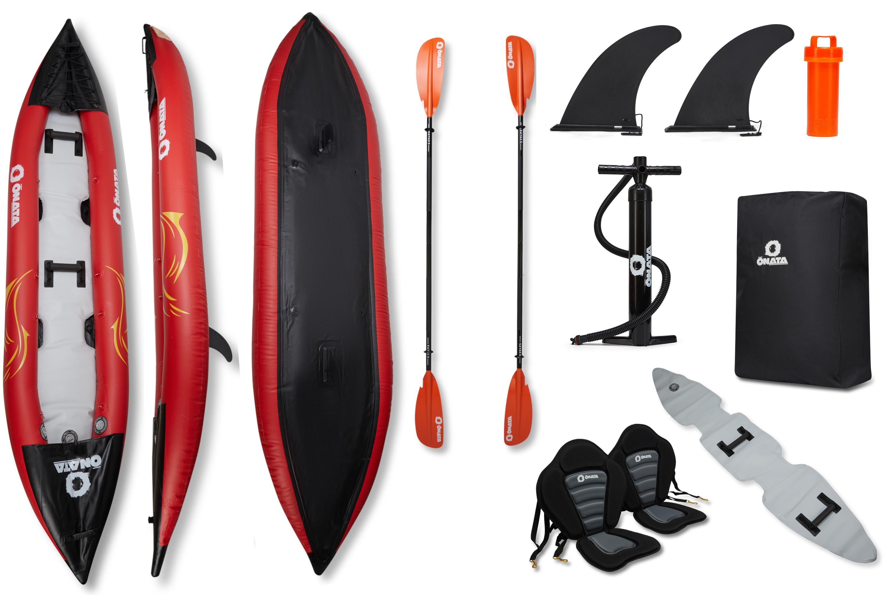 Product gallery image number 1 for product Snake Inflatable Double Kayak 12'5"