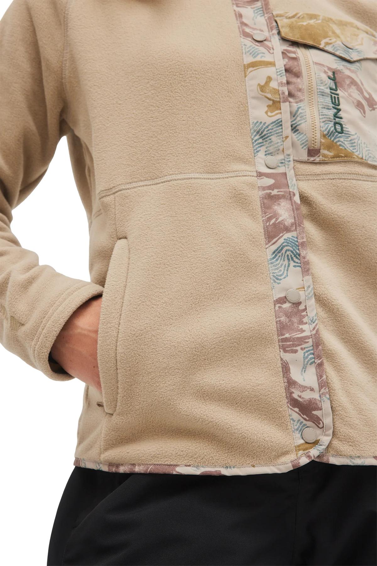 Product gallery image number 6 for product Utility Button Fleece Jacket - Women's