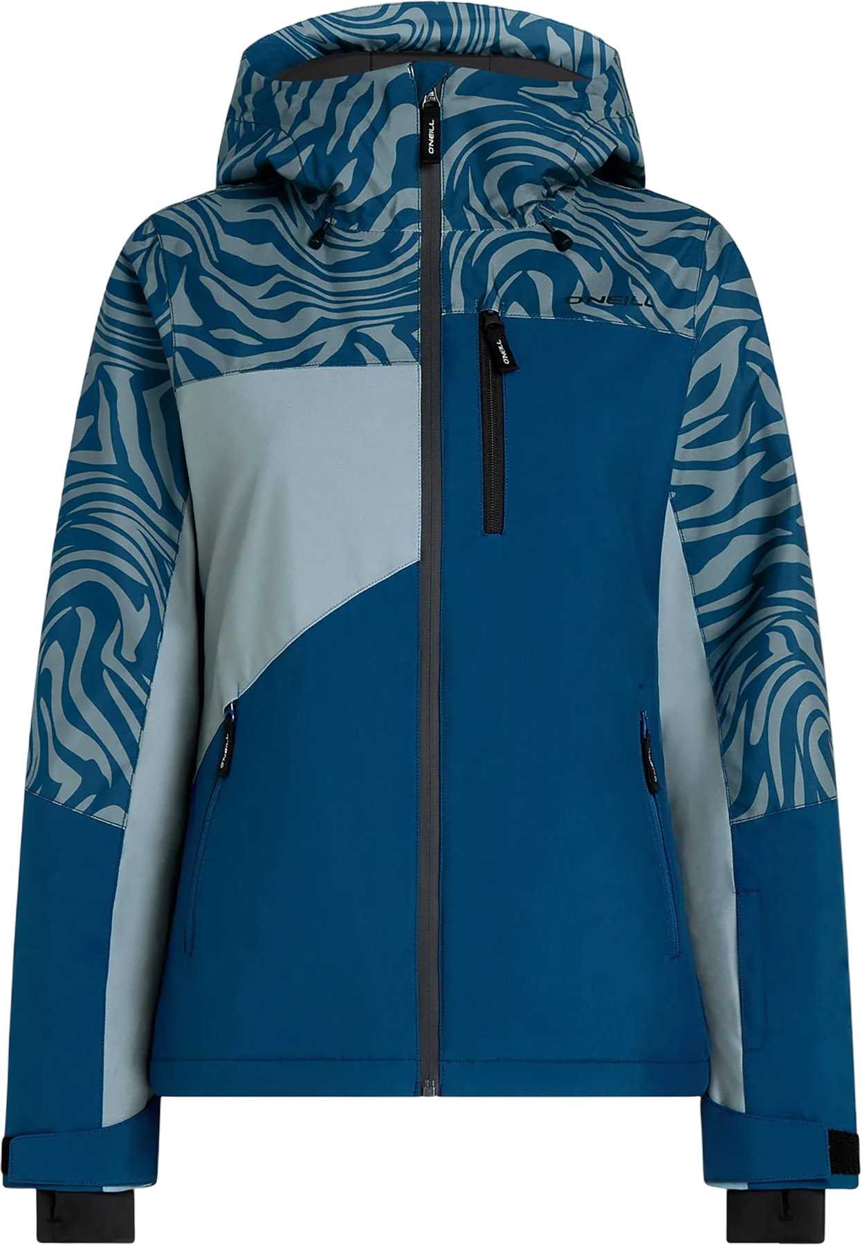 Blue Swirl Zebra