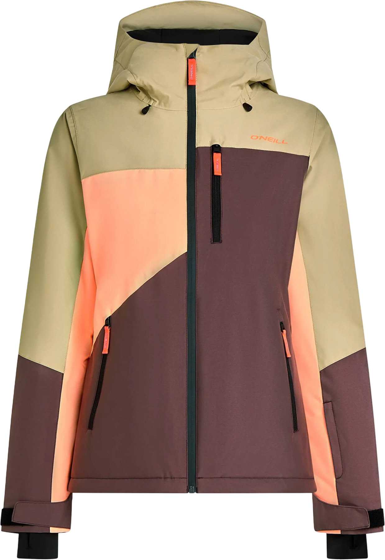 Olive Blush Colour Block