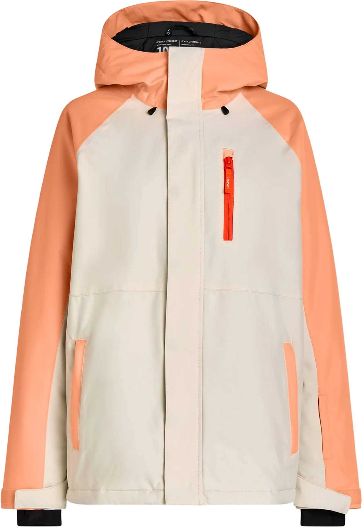 Funky Peach Colour Block
