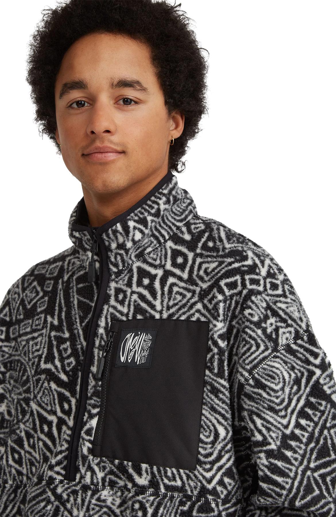Product gallery image number 3 for product Surf Heros Half-Zip Fleece Pullover - Men's