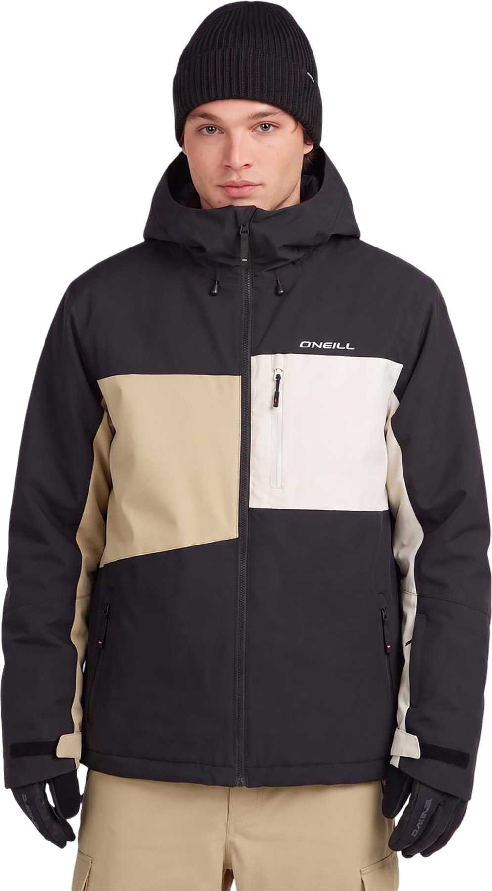 Black Out Beige Color Block