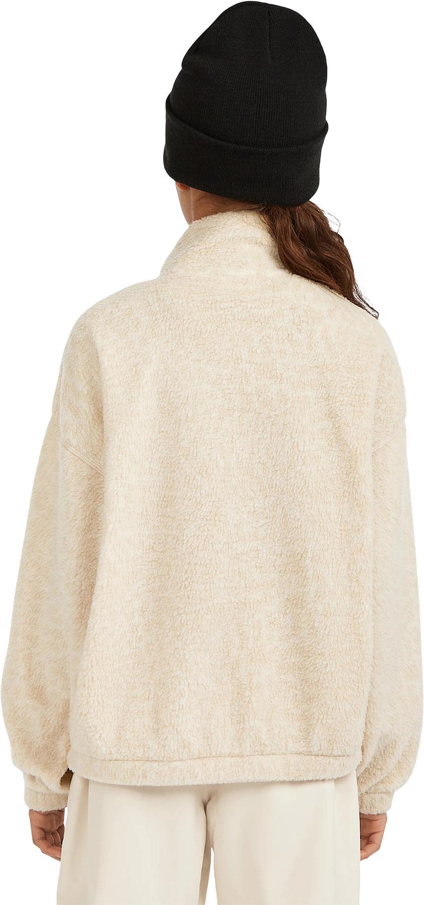 Numéro de l'image de la galerie de produits 3 pour le produit Manteau en molleton à poils longs avec glissière pleine longueur - Fille