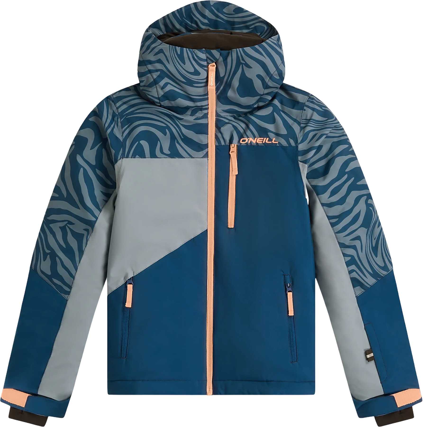Blue Swirl Zebra
