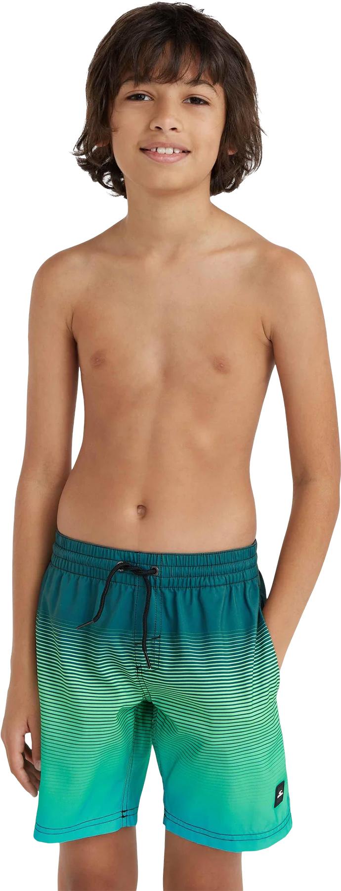 Product gallery image number 4 for product Cali Gradient Volley Swim Shorts 14" - Boys