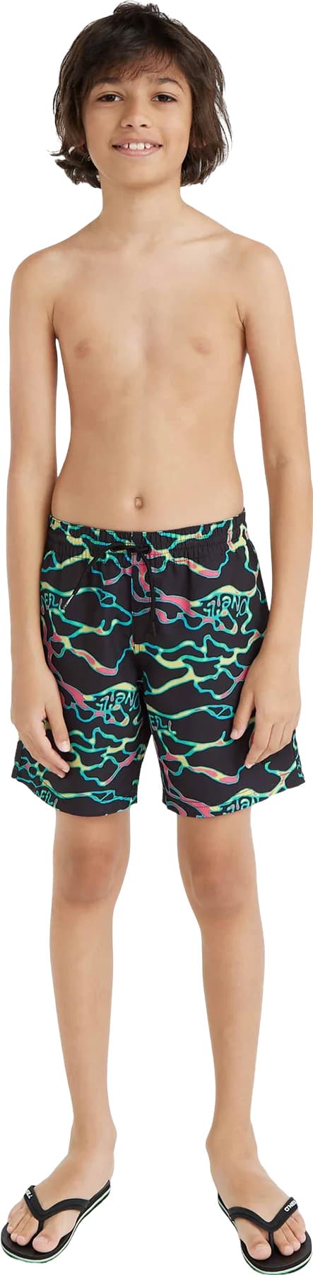 Product gallery image number 4 for product Cali Crazy Swim Shorts 14'' - Boys