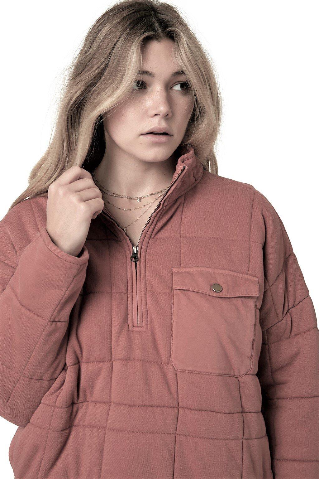 Product gallery image number 4 for product Mable Quilted Pullover Jacket - Women's