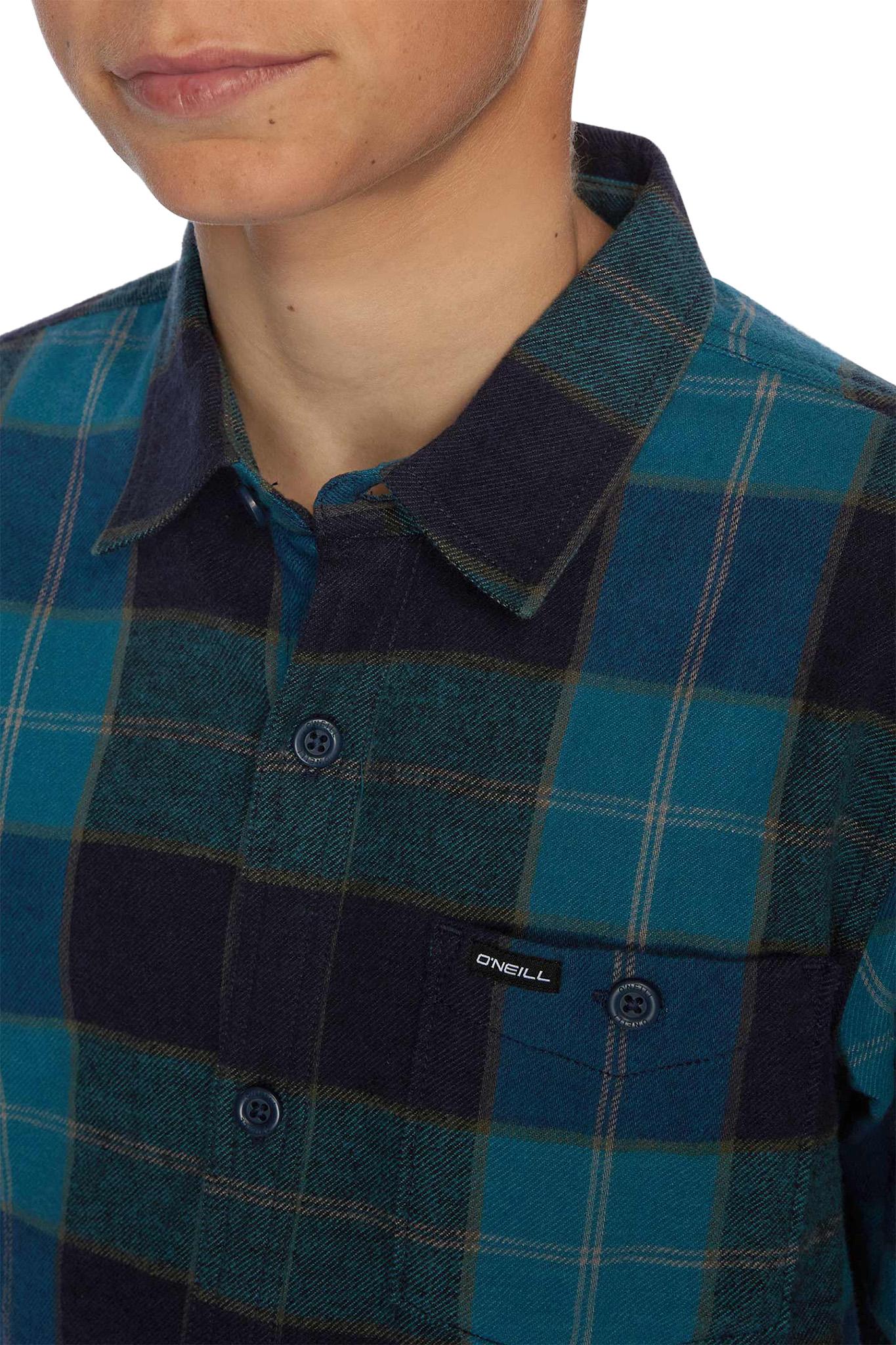 Product gallery image number 3 for product Redmond Plaid Stretch Flannel Shirt - Boys