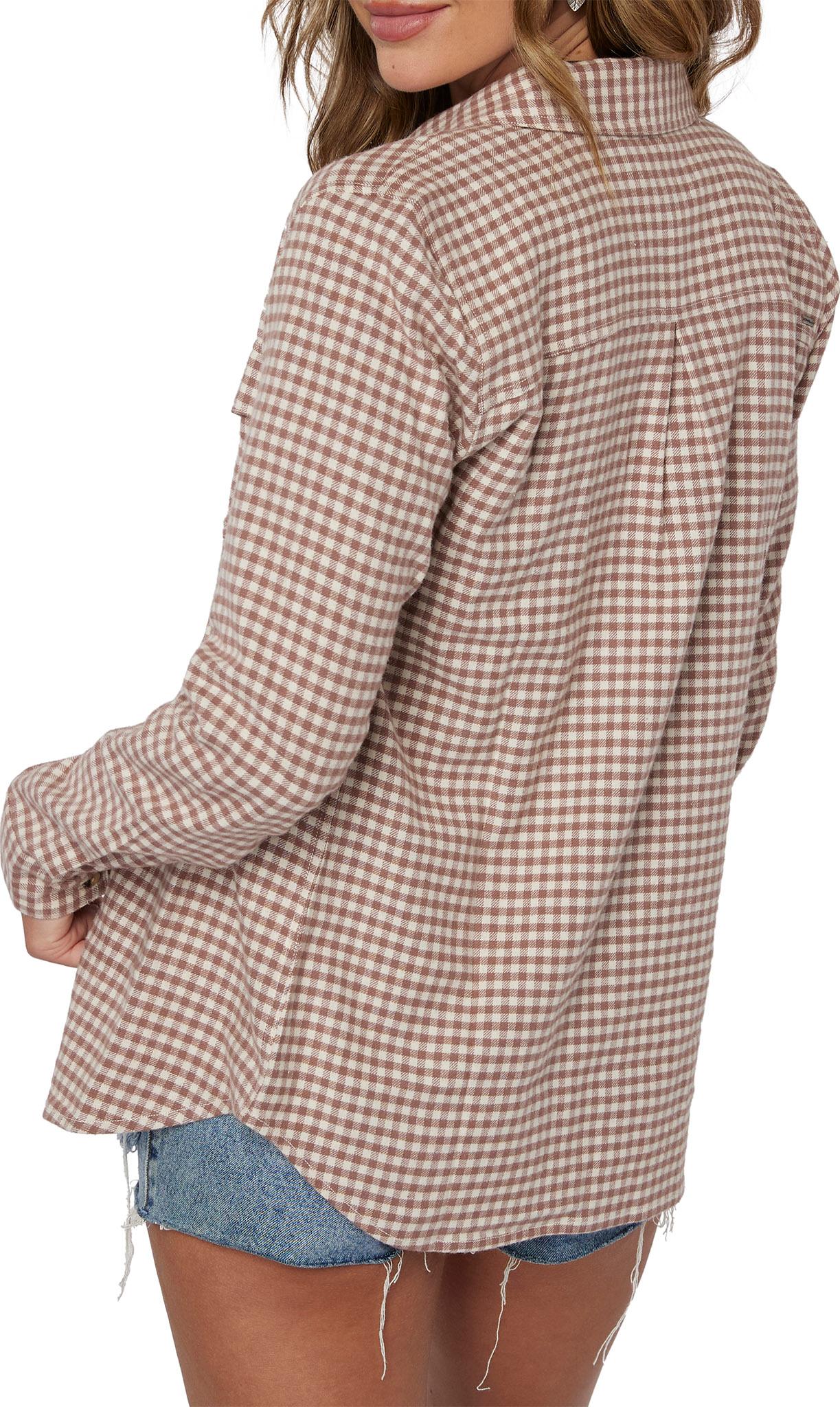 Product gallery image number 2 for product Nash Woven Long Sleeve Flannel Shirt - Women's