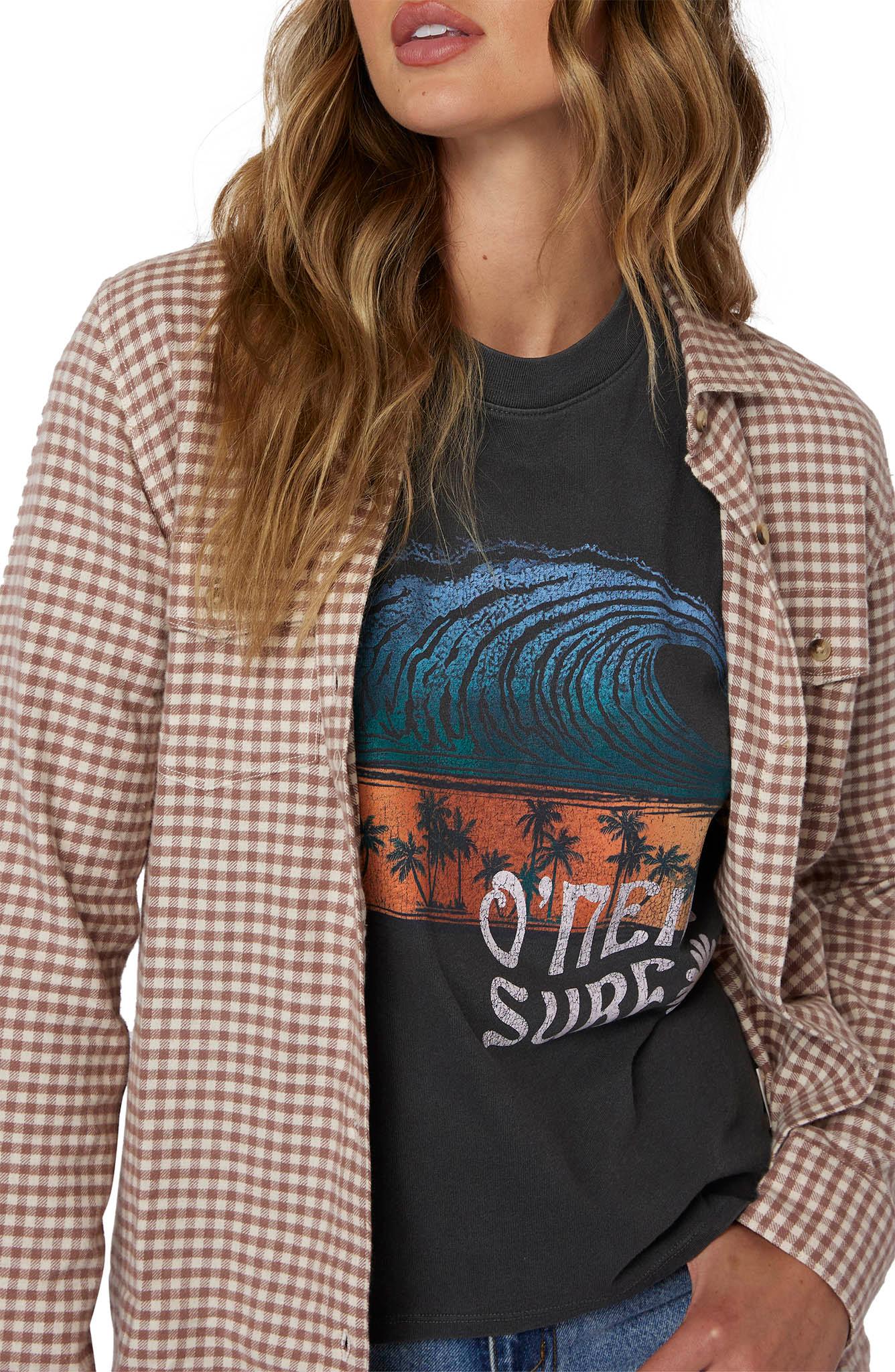 Product gallery image number 4 for product Nash Woven Long Sleeve Flannel Shirt - Women's