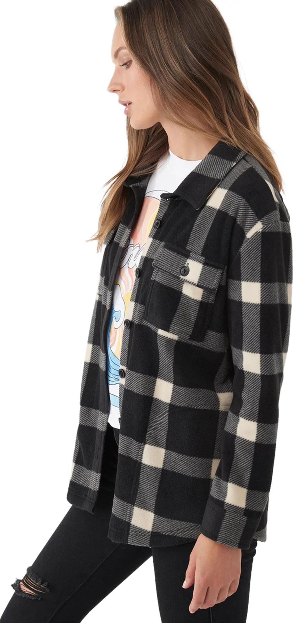 Numéro de l'image de la galerie de produits 4 pour le produit Chemise en laine polaire Collins - Femme