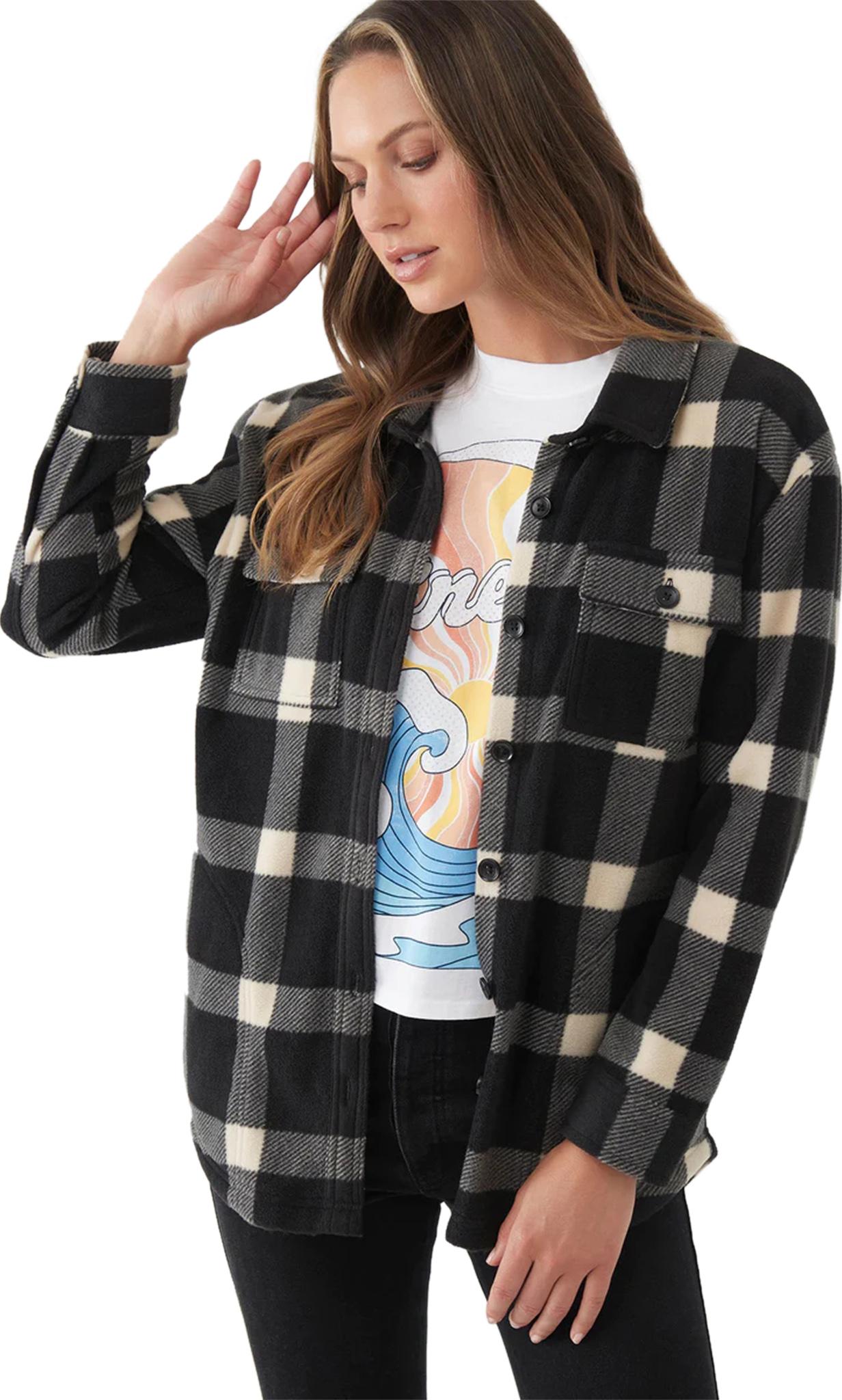 Numéro de l'image de la galerie de produits 1 pour le produit Chemise en laine polaire Collins - Femme