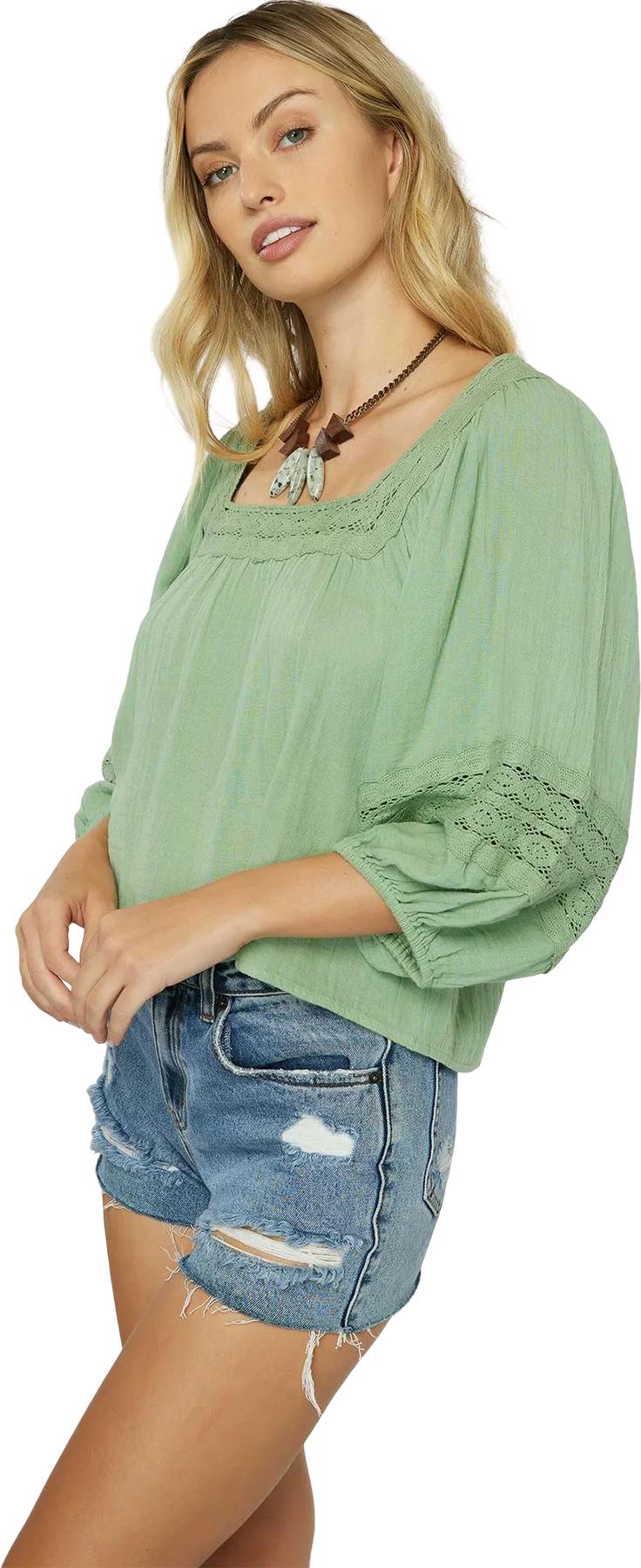 Product gallery image number 3 for product Doreen Long Sleeve Woven Top - Women’s