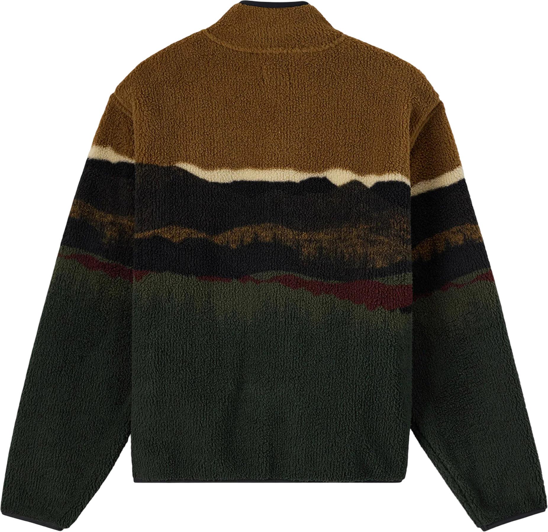 Numéro de l'image de la galerie de produits 2 pour le produit Blouson Superfleece à poils longs et demi-boutons-pression - Homme