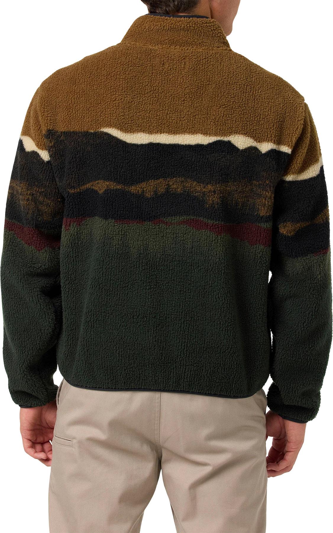 Numéro de l'image de la galerie de produits 3 pour le produit Blouson Superfleece à poils longs et demi-boutons-pression - Homme