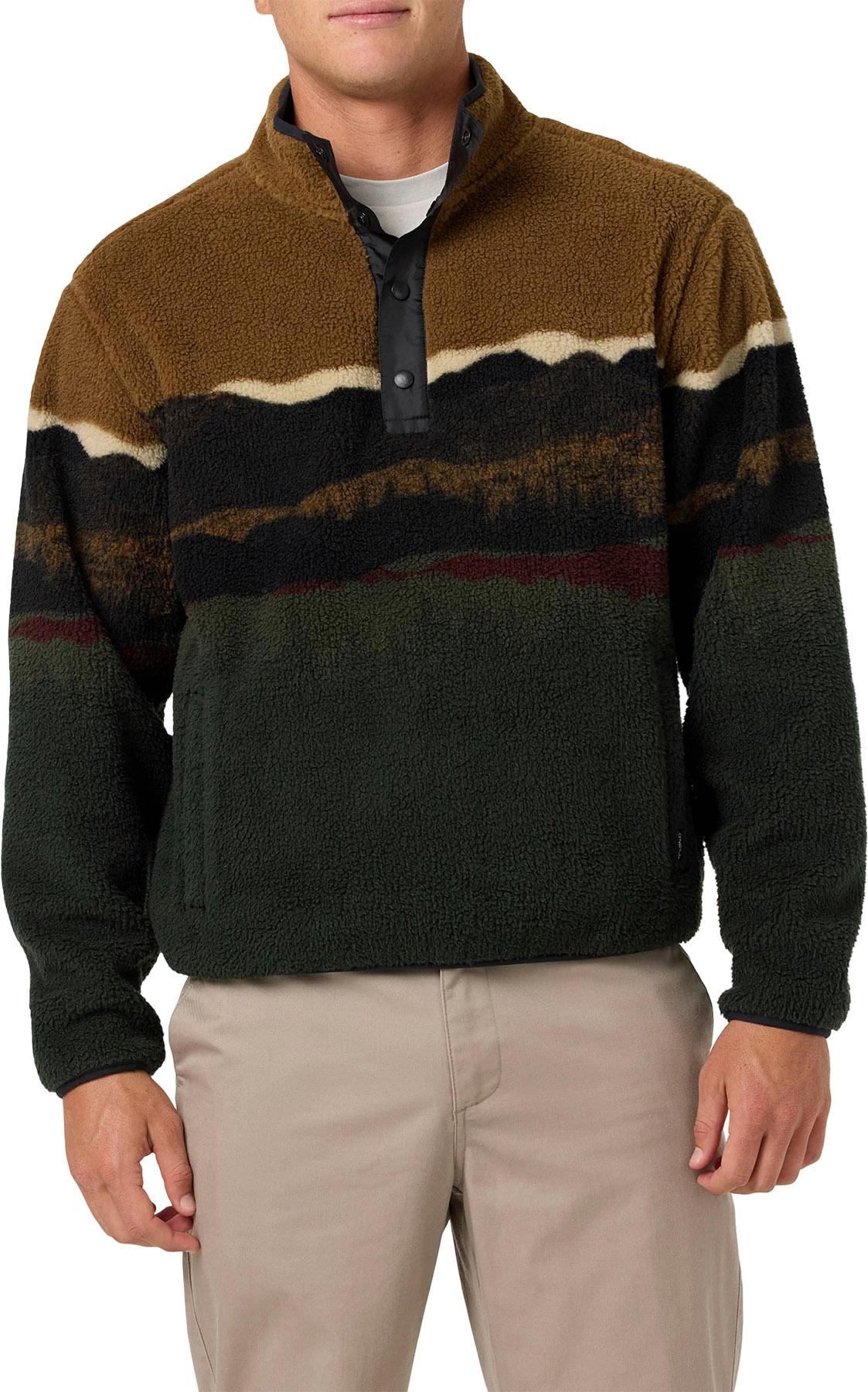 Numéro de l'image de la galerie de produits 5 pour le produit Blouson Superfleece à poils longs et demi-boutons-pression - Homme