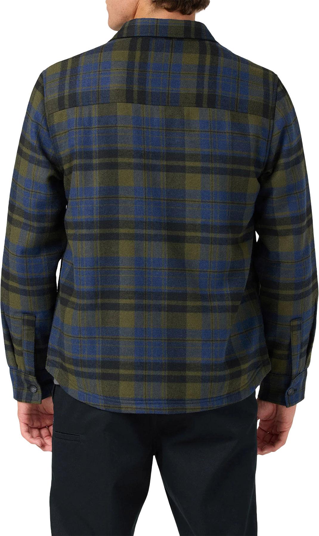 Product gallery image number 3 for product Plaid High Pile Lined Jacket - Men's