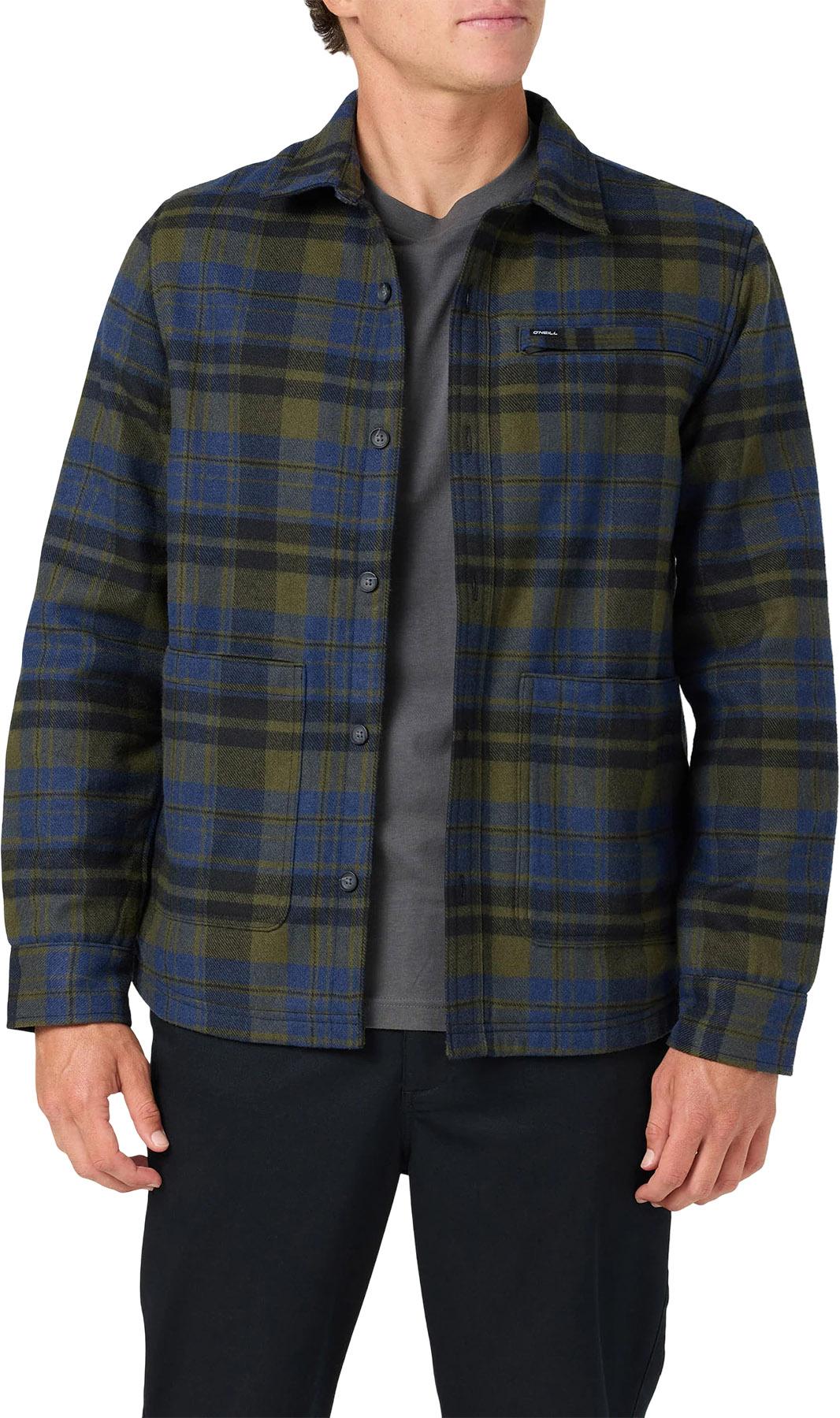 Product gallery image number 5 for product Plaid High Pile Lined Jacket - Men's