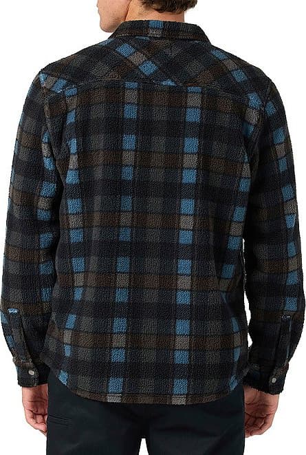 Numéro de l'image de la galerie de produits 3 pour le produit Chemise Glacier Plaid en Superfleece à poils longs - Homme