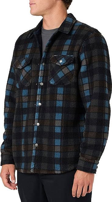 Numéro de l'image de la galerie de produits 2 pour le produit Chemise Glacier Plaid en Superfleece à poils longs - Homme