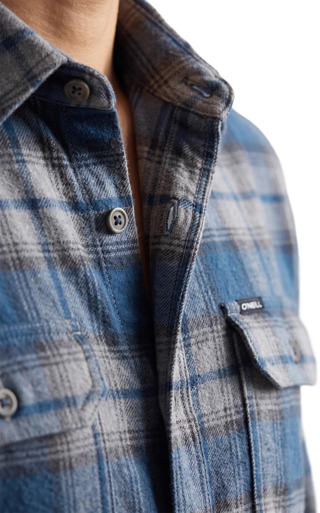 Product gallery image number 3 for product Sutton Knit Flannel Shirt - Men's
