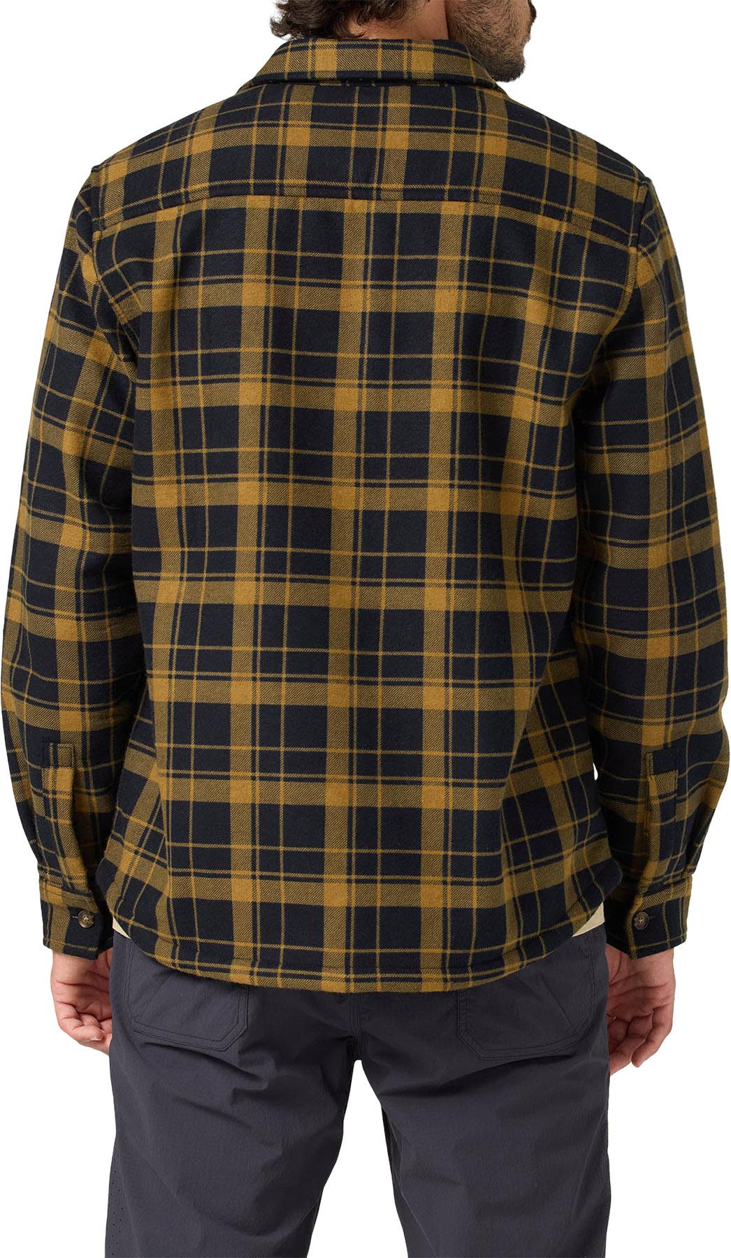 Product gallery image number 3 for product TRVLR Micro High Pile Lined Flannel Shirt - Men's