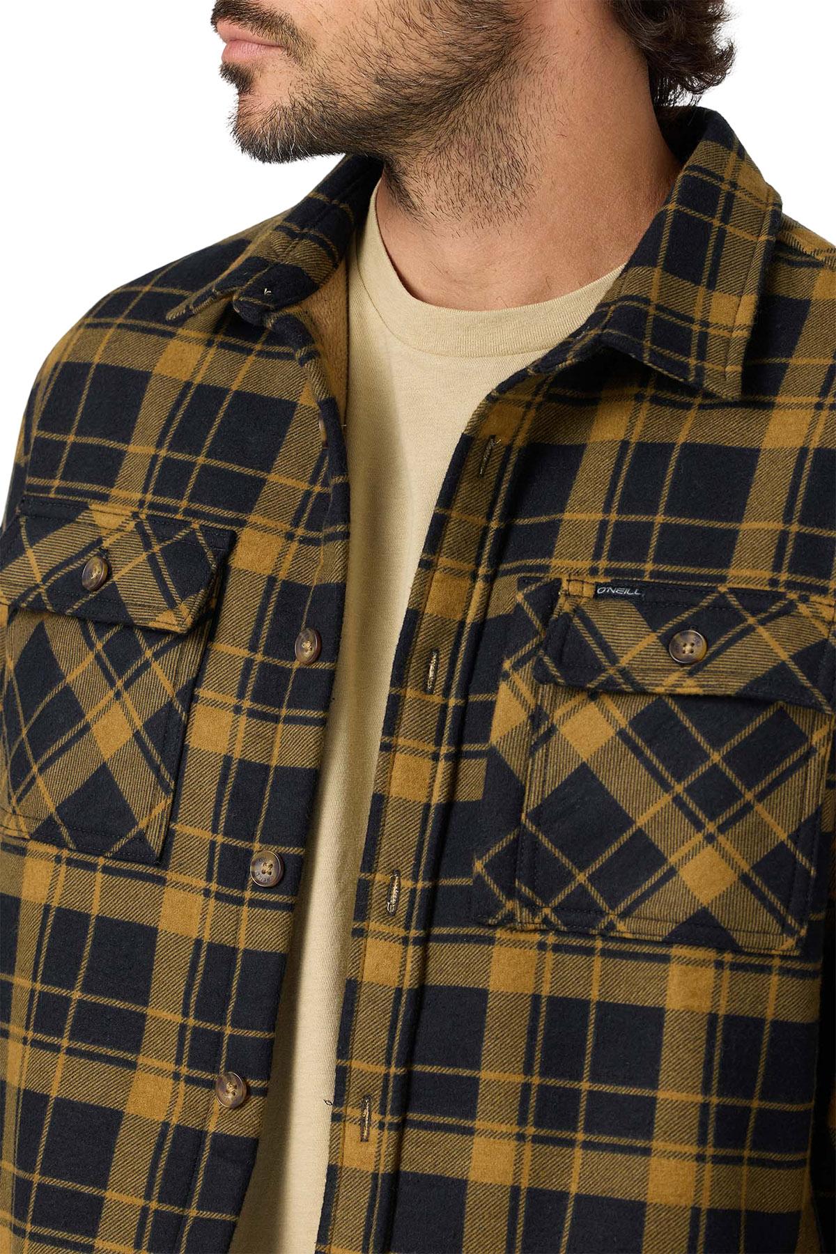 Product gallery image number 4 for product TRVLR Micro High Pile Lined Flannel Shirt - Men's