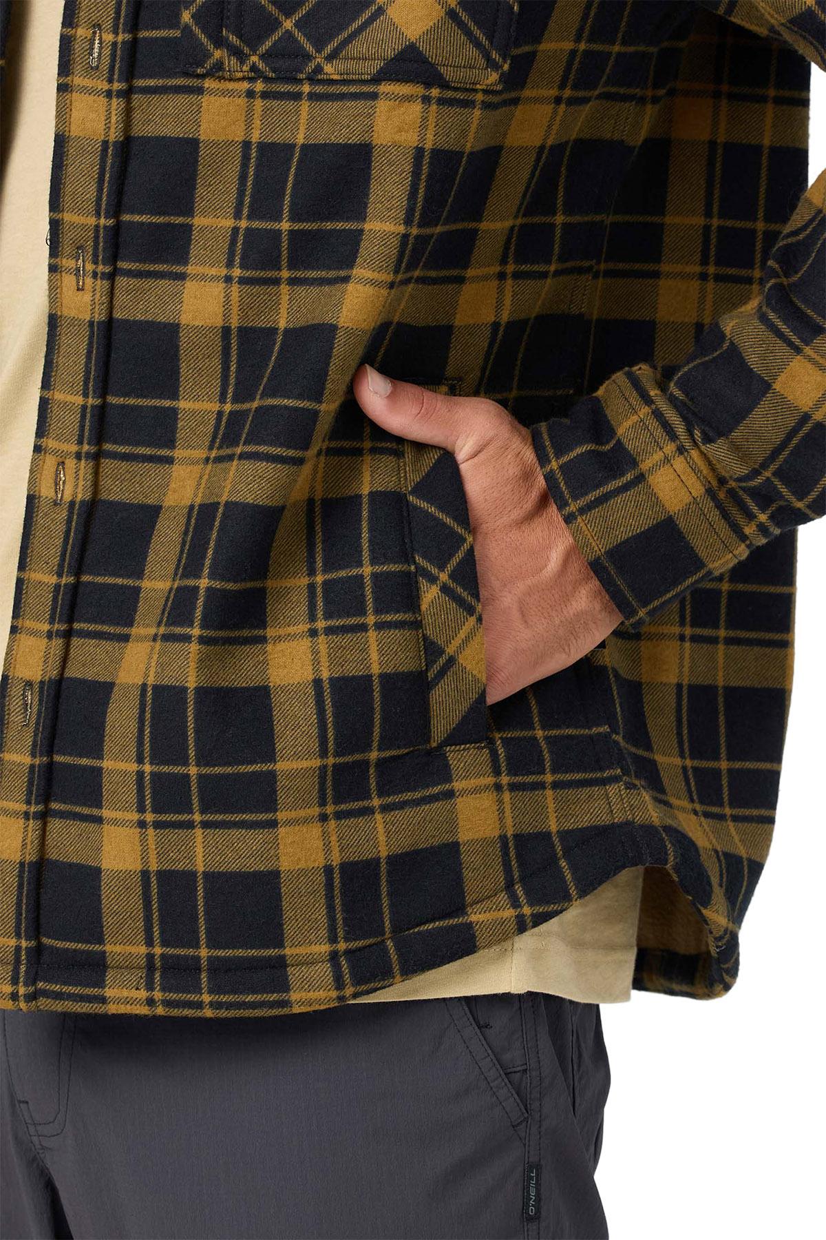 Product gallery image number 5 for product TRVLR Micro High Pile Lined Flannel Shirt - Men's