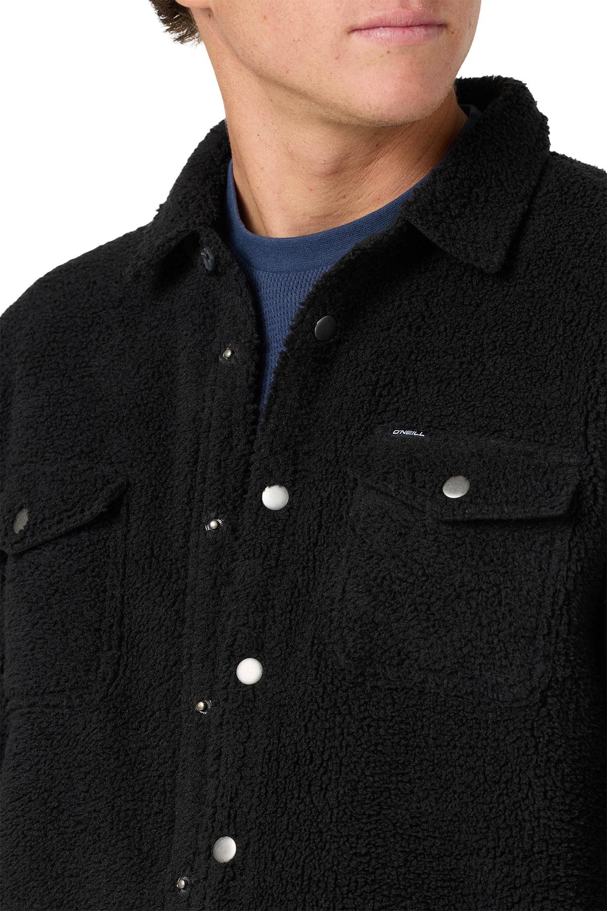 Product gallery image number 4 for product Glacier Solid High Pile Superfleece Shirt - Men's