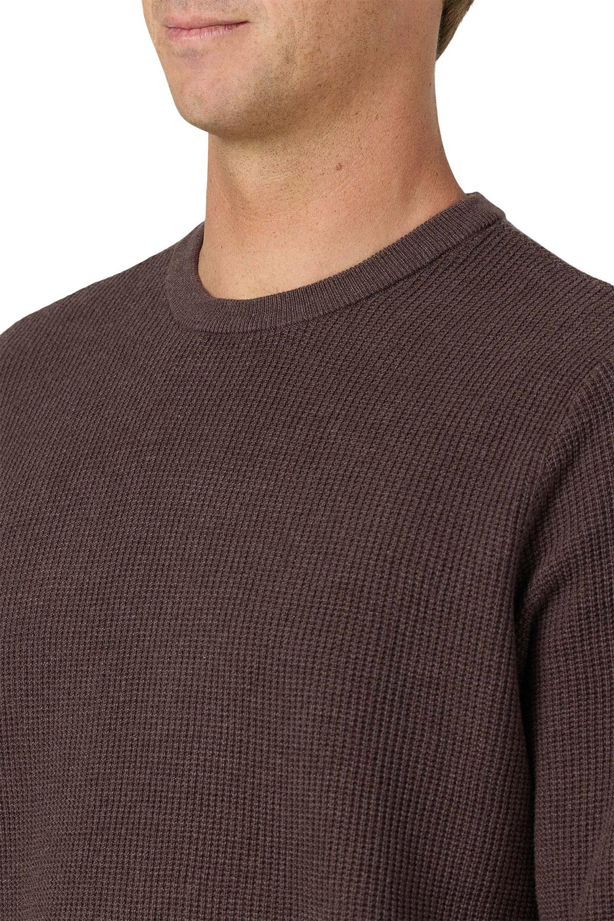 Product gallery image number 4 for product Roscoe Waffle Long sleeve Sweater - Men's