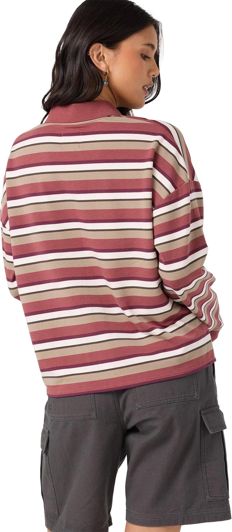 Product gallery image number 3 for product OG Kyra Long Sleeve Crop Polo - Women's