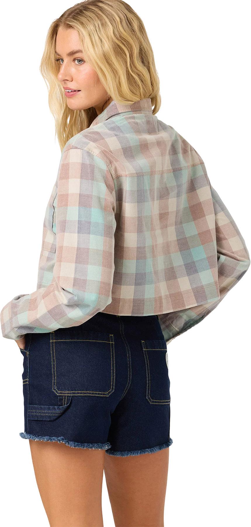 Numéro de l'image de la galerie de produits 2 pour le produit Chemise Courte à manches longues en Velours Côtelé OG Pippa - Femme