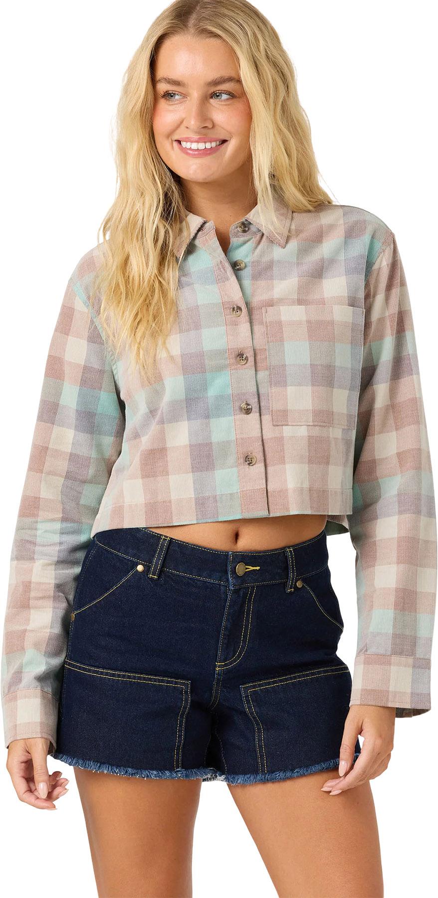 Numéro de l'image de la galerie de produits 3 pour le produit Chemise Courte à manches longues en Velours Côtelé OG Pippa - Femme