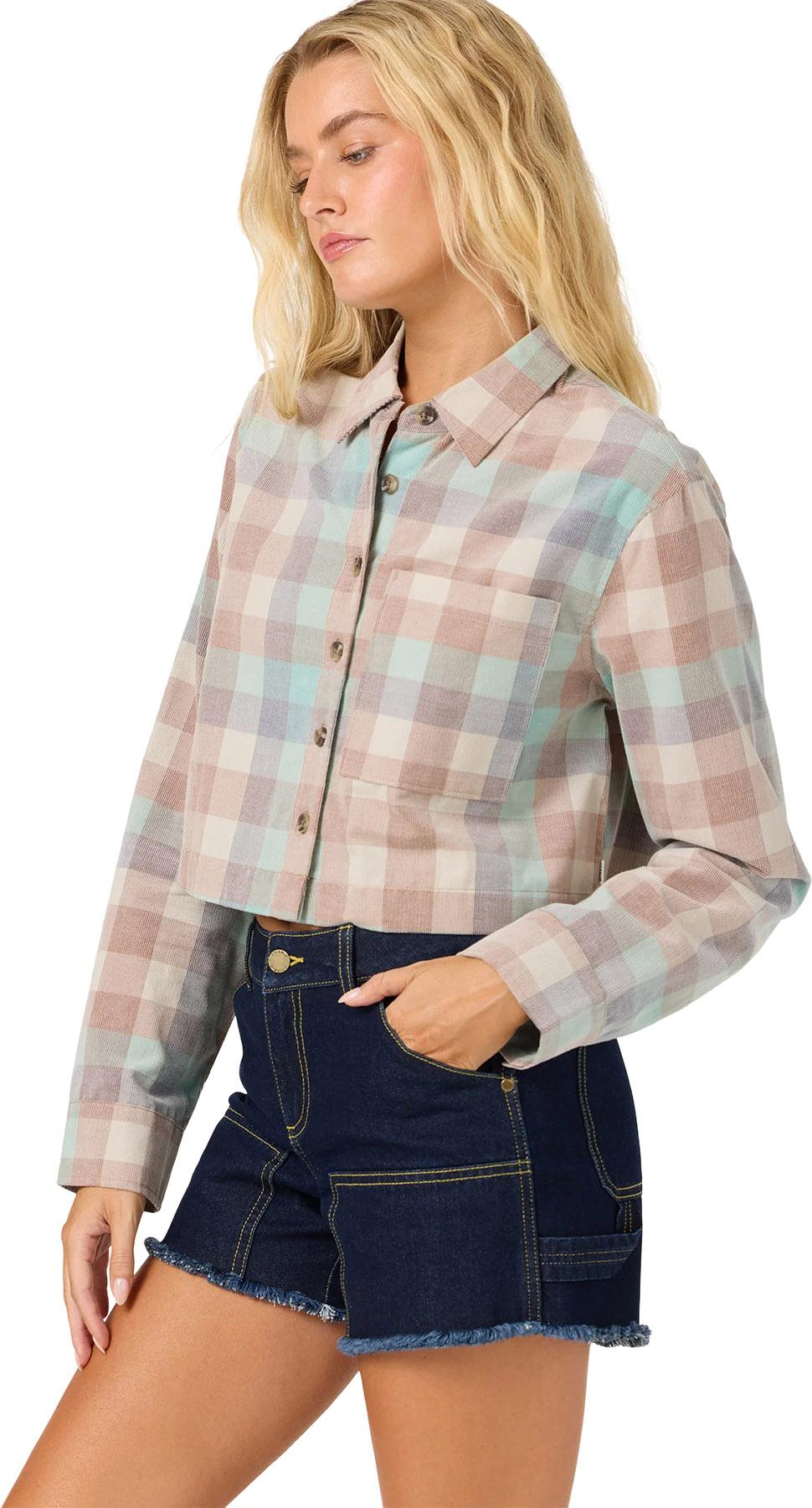Numéro de l'image de la galerie de produits 4 pour le produit Chemise Courte à manches longues en Velours Côtelé OG Pippa - Femme