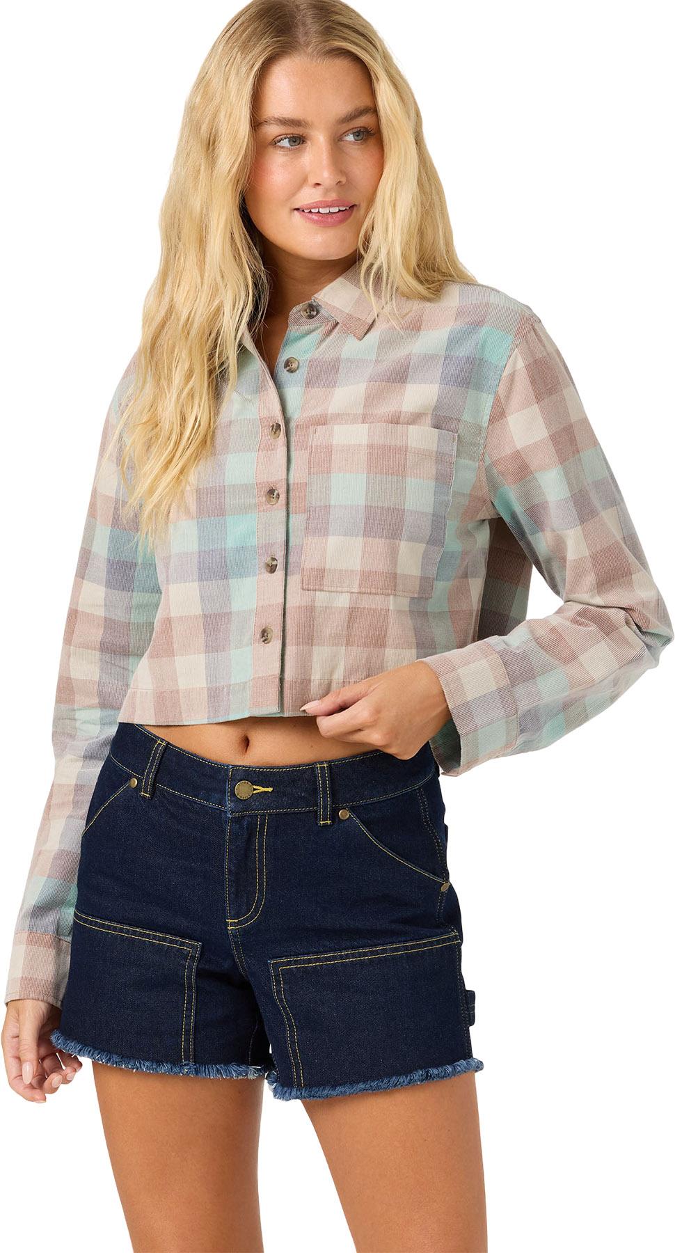 Image de produit pour Chemise Courte à manches longues en Velours Côtelé OG Pippa - Femme