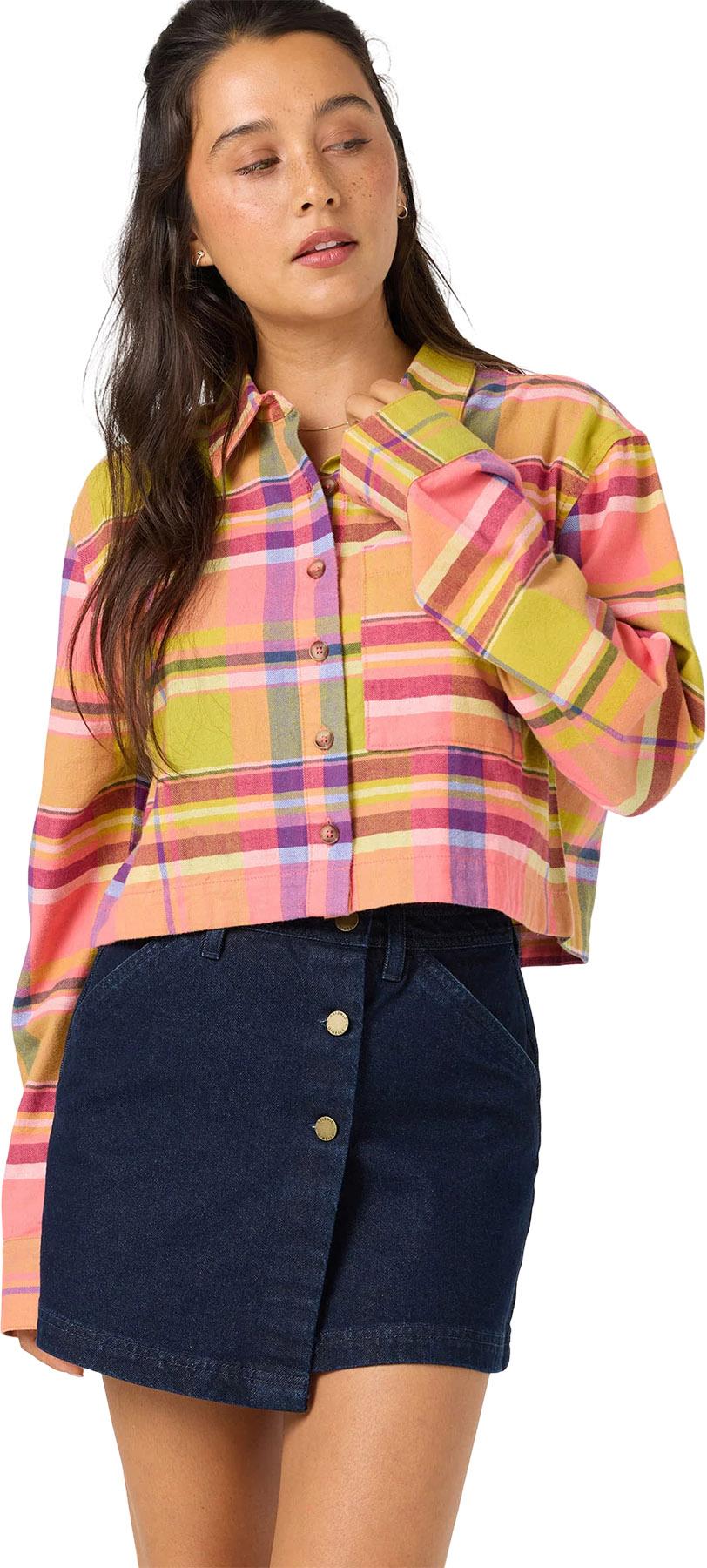 Numéro de l'image de la galerie de produits 2 pour le produit Chemise Courte à manches longues en Flanelle Pippa - Femme