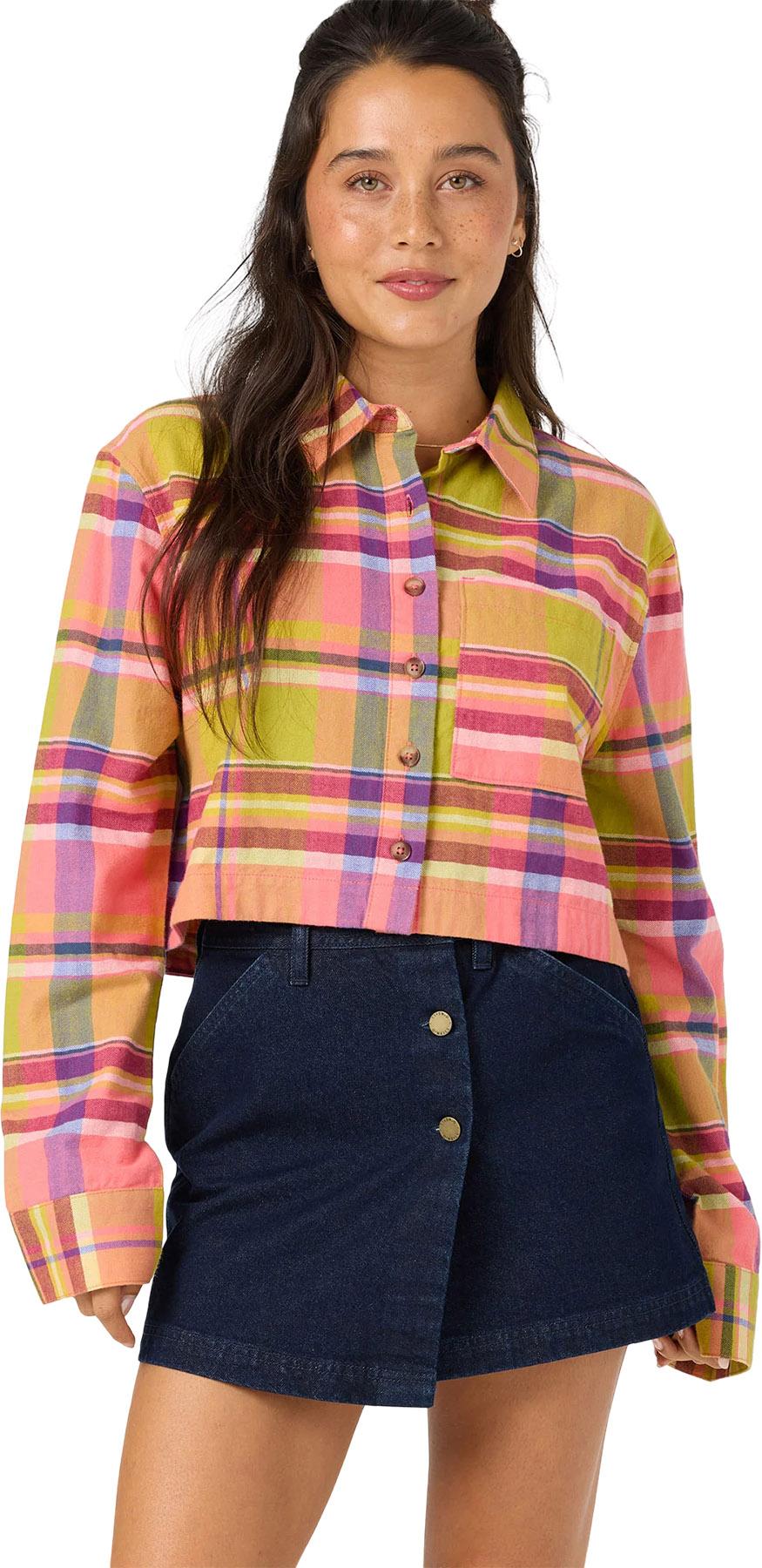 Image de produit pour Chemise Courte à manches longues en Flanelle Pippa - Femme