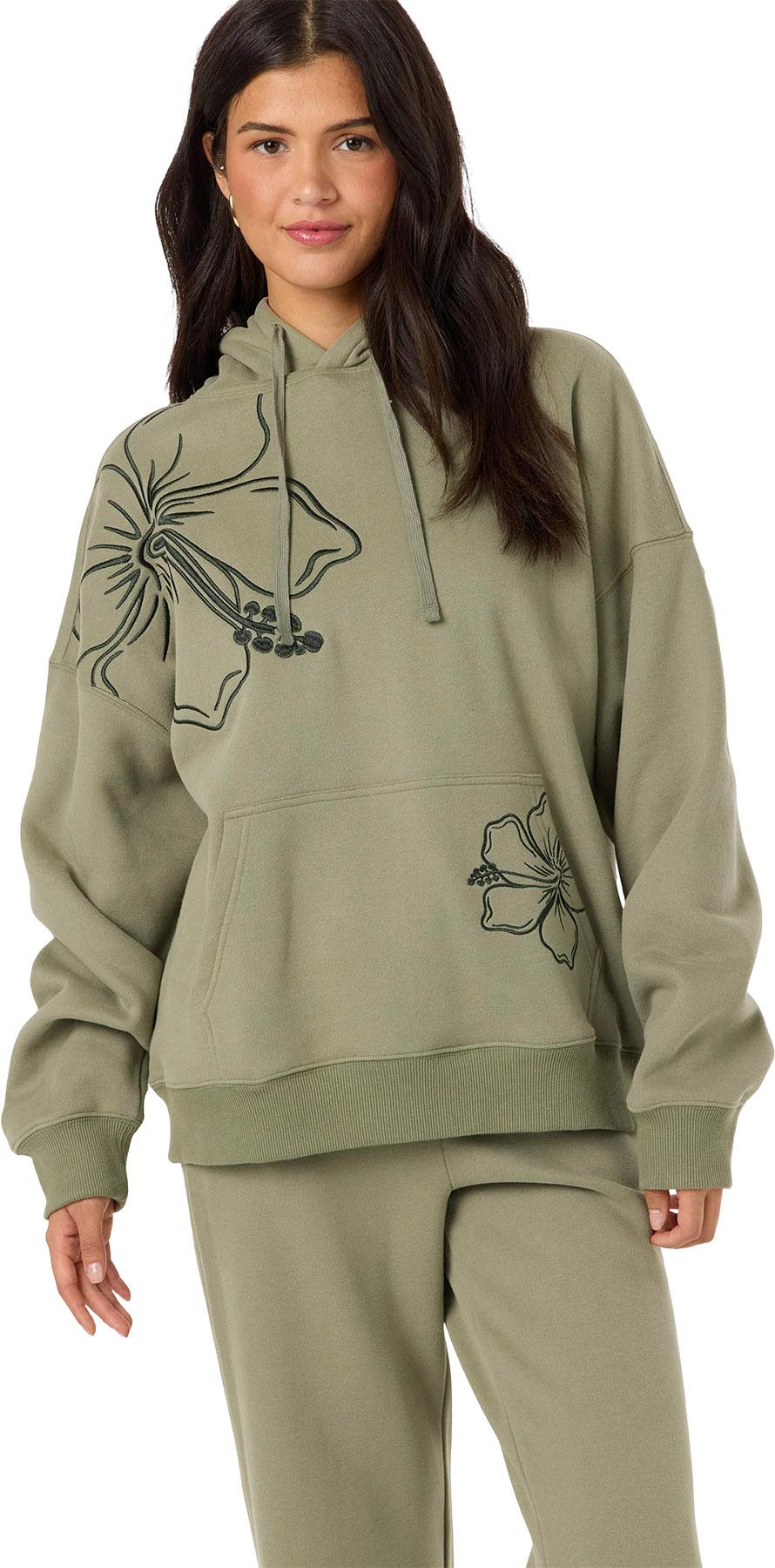 Product gallery image number 3 for product Hibiscus Oversized Hoodie - Women's