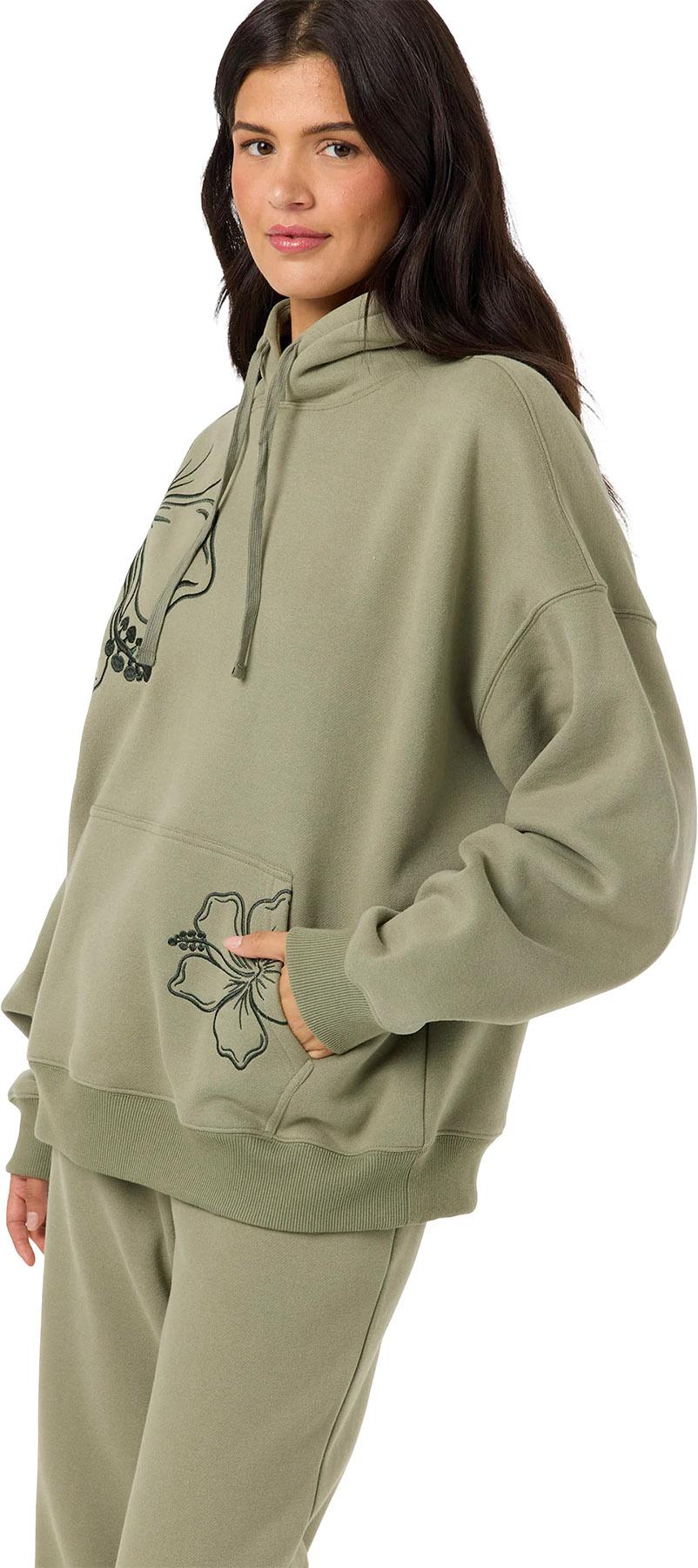 Product gallery image number 4 for product Hibiscus Oversized Hoodie - Women's
