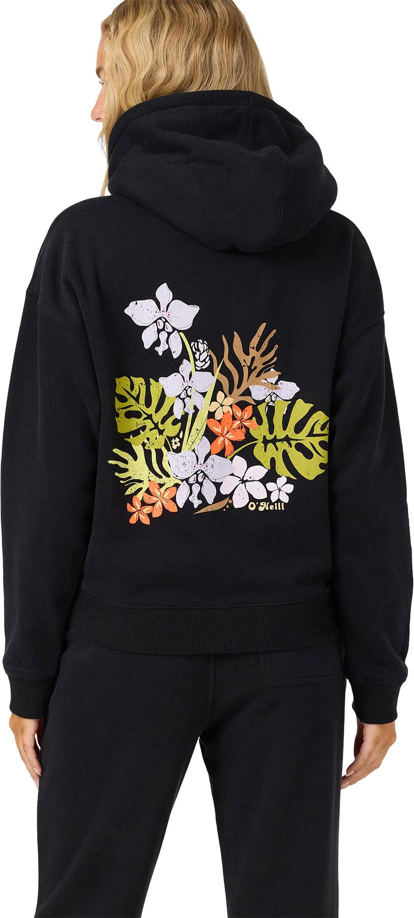 Product gallery image number 2 for product Tropic Floral Relaxed Hoodie - Women's